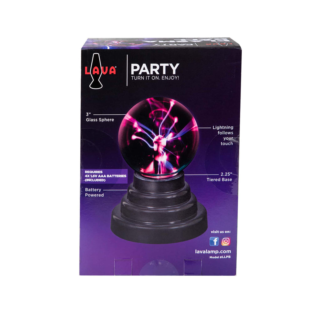 3" LAVA LAMP PLASMA BALL